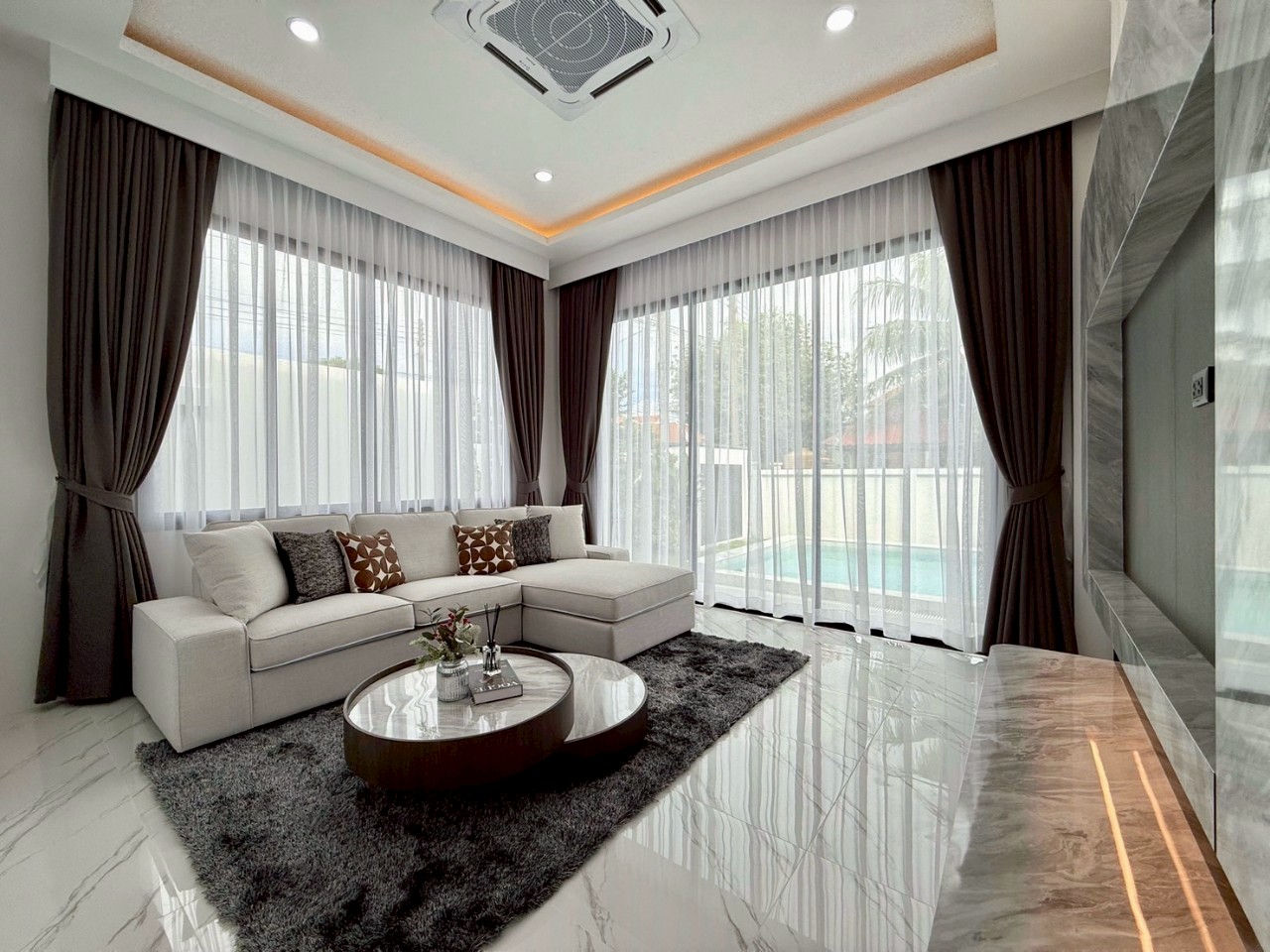 พูลวิลล่าส่วนตัว ใกล้โรงเรียน BIS WR-03195 2