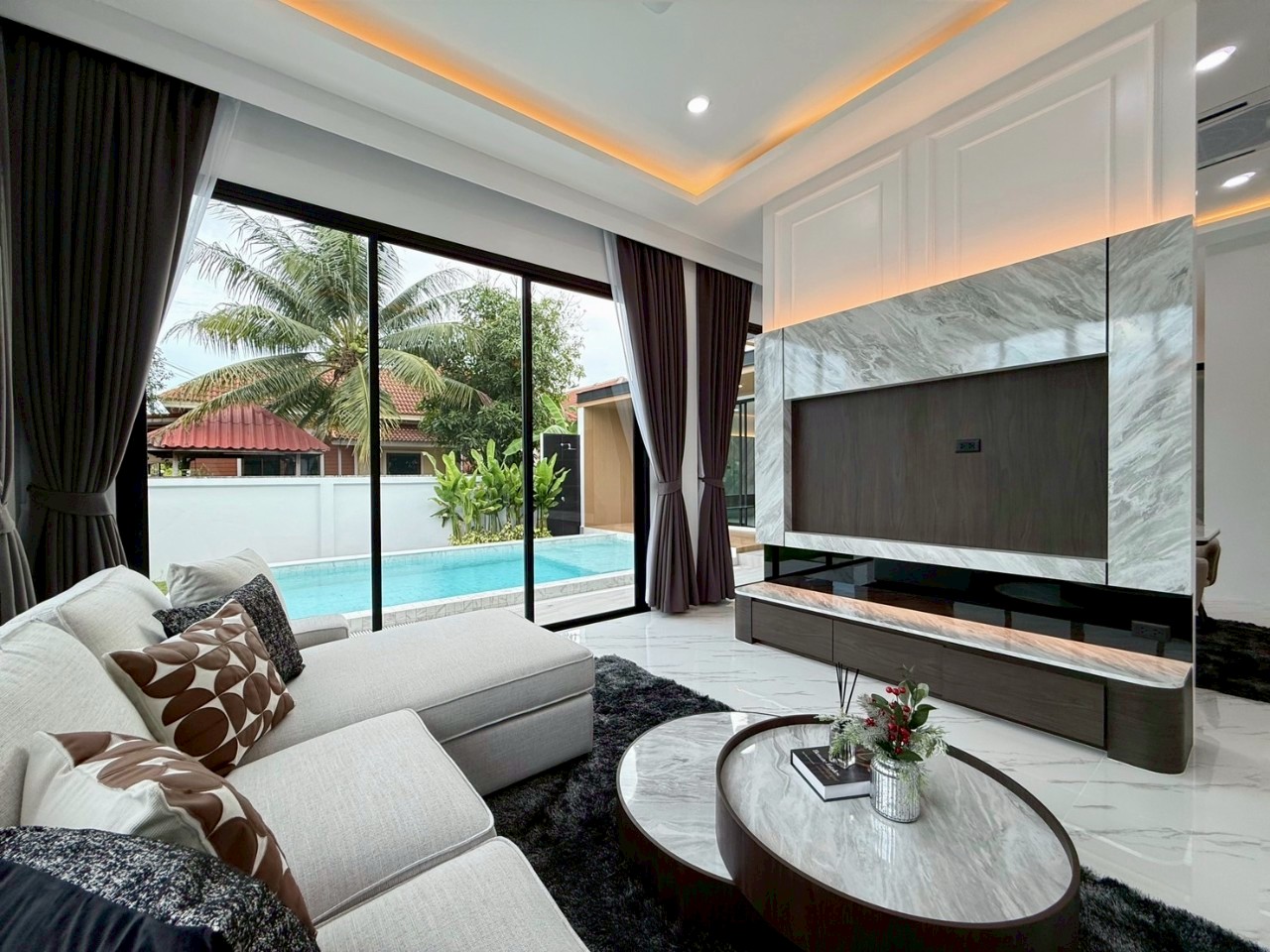 พูลวิลล่าส่วนตัว ใกล้โรงเรียน BIS WR-03195 3