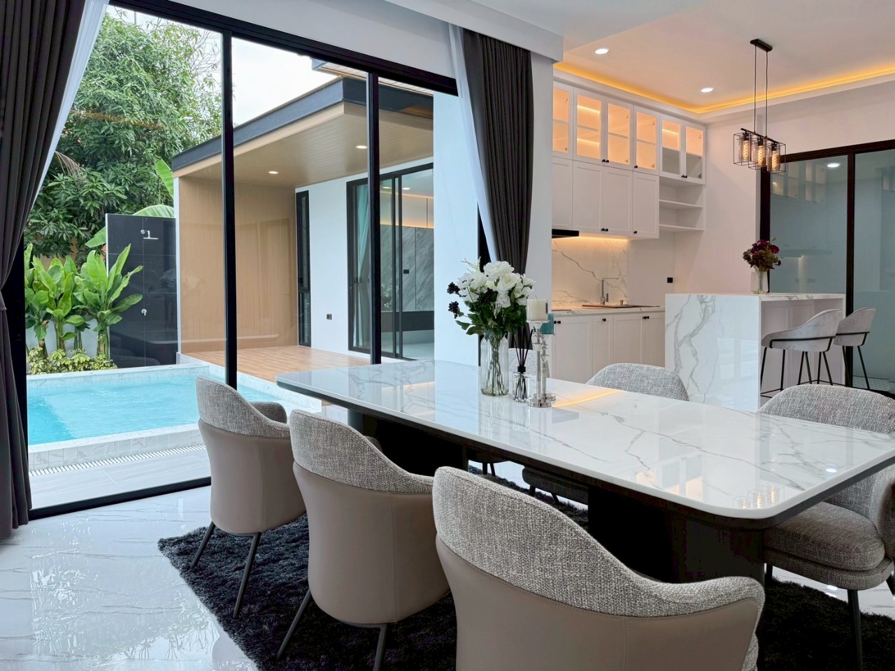 พูลวิลล่าส่วนตัว ใกล้โรงเรียน BIS WR-03195 7