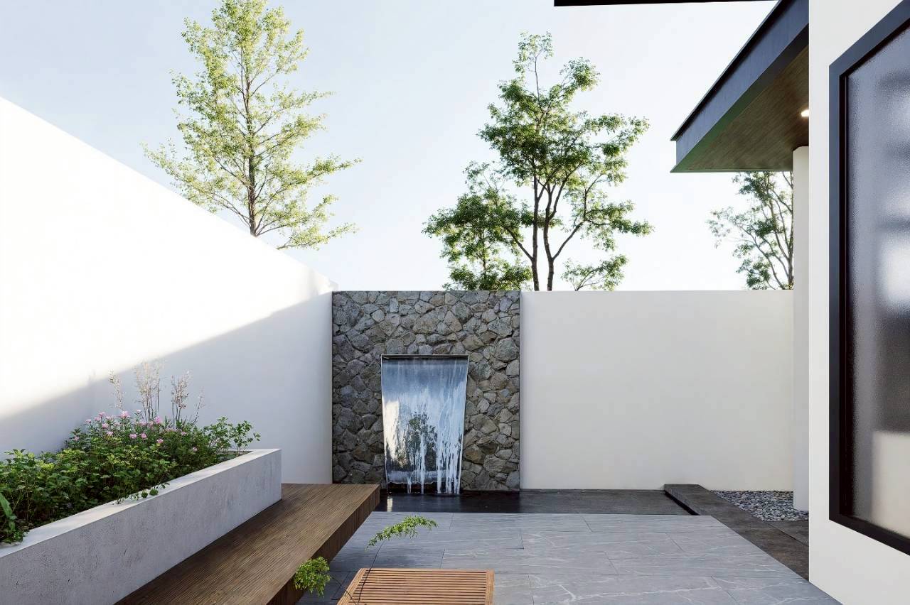 บ้านแฝดสไตล์ Modern Natural เกาะแก้ว WR-03724 4