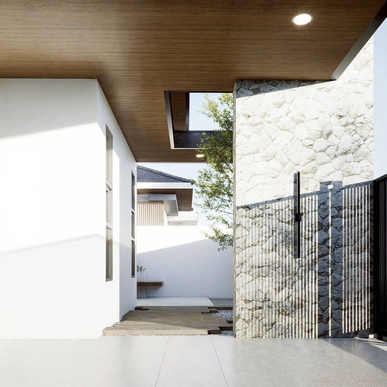 บ้านแฝดสไตล์ Modern Natural เกาะแก้ว WR-03724 7