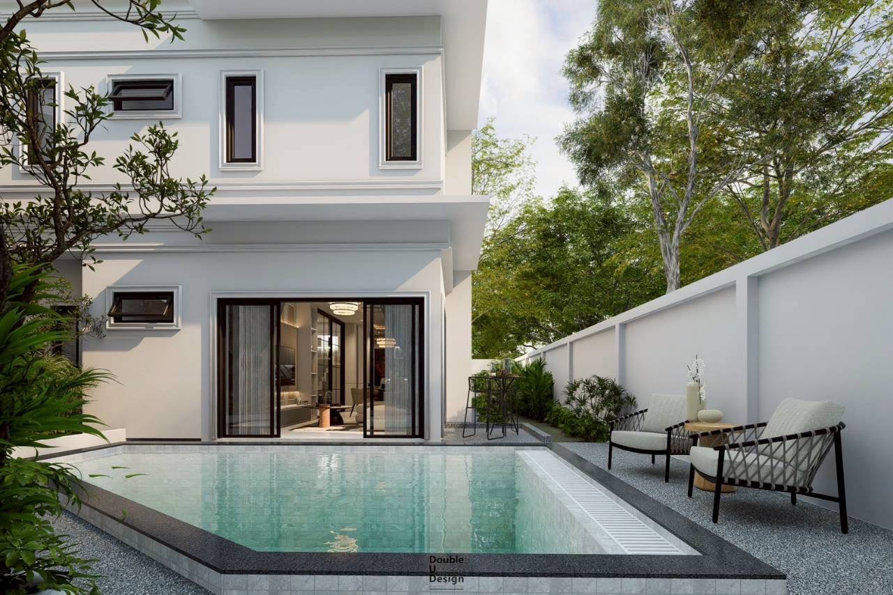 Elegant Modern Classic Pool Villa in Central Phuket WR-03850  1