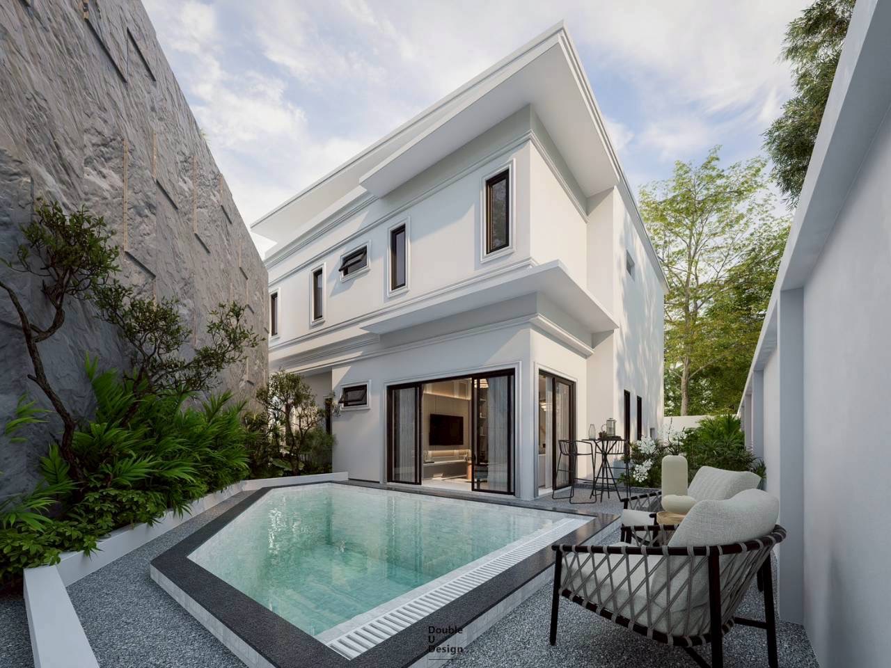 Elegant Modern Classic Pool Villa in Central Phuket WR-03850  2