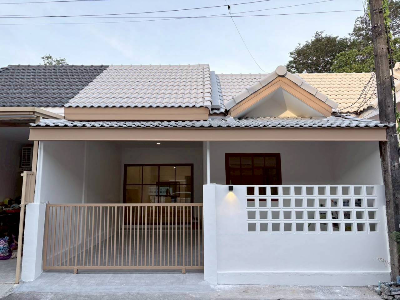 ทาวน์เฮาส์ชั้นเดียว โซนวิชิต WR-03977 1