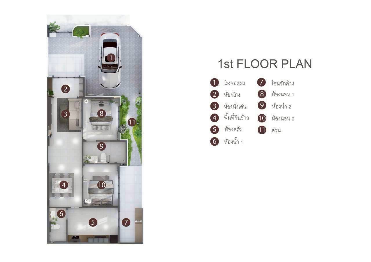 หมู่บ้านธนาภาพาร์ควิว WR-04060 10