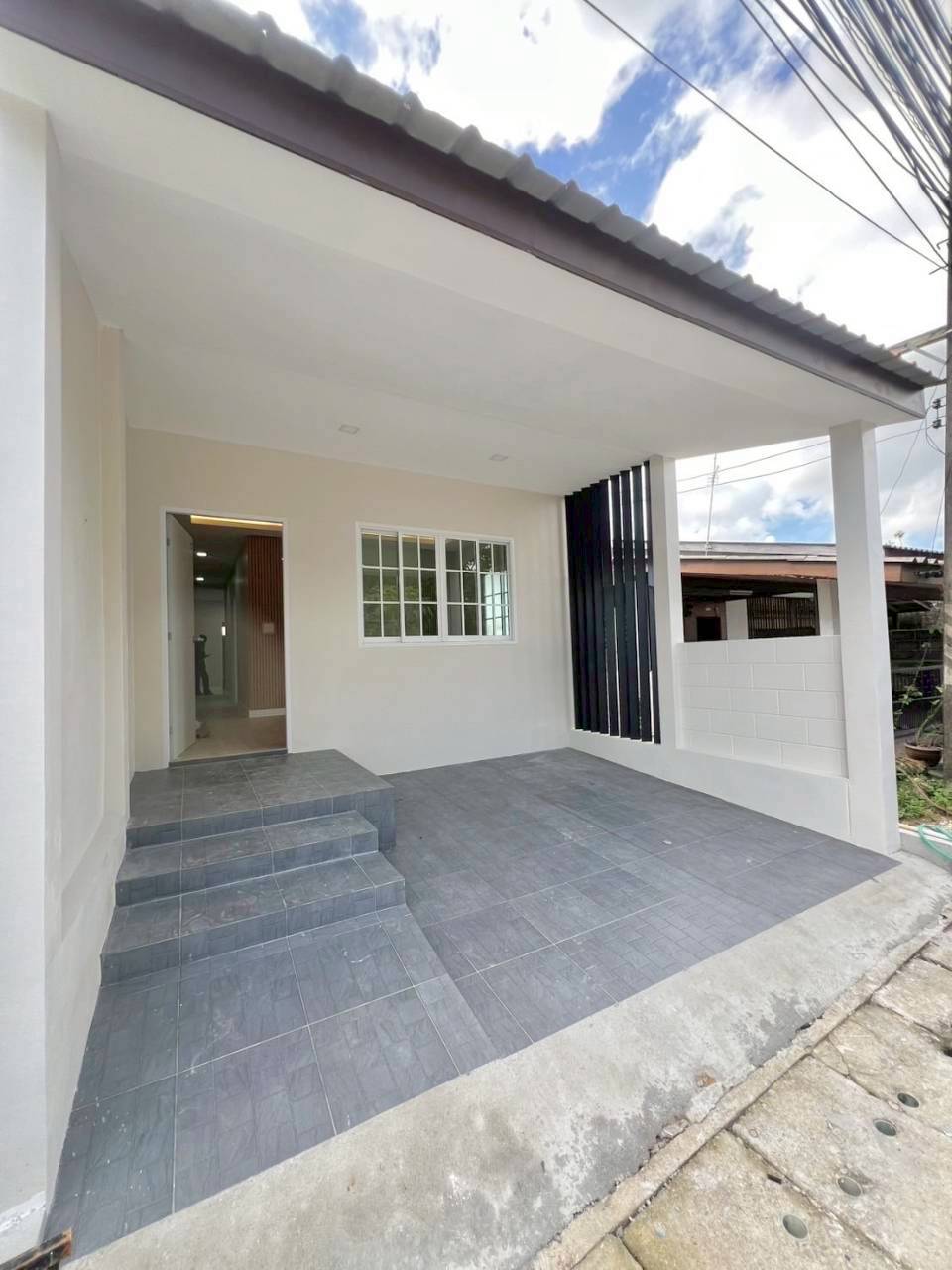 ทาวน์เฮาส์ชั้นเดียว บ่อกรวด WR-03476 1