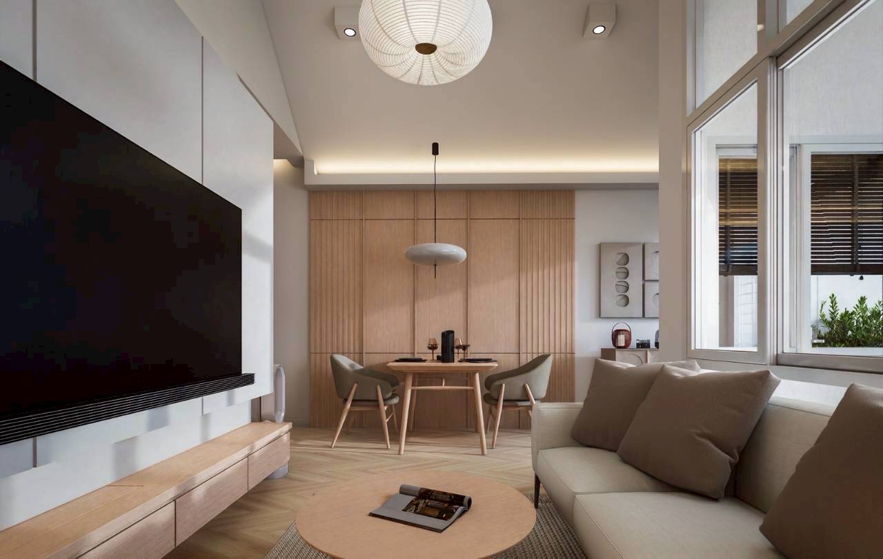 ทาวน์เฮ้าส์ชั้นเดียว โซนสามกอง WR-04385 2