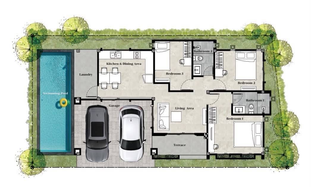 บ้านสวนสิริศุภเจริญ WR-04690 5